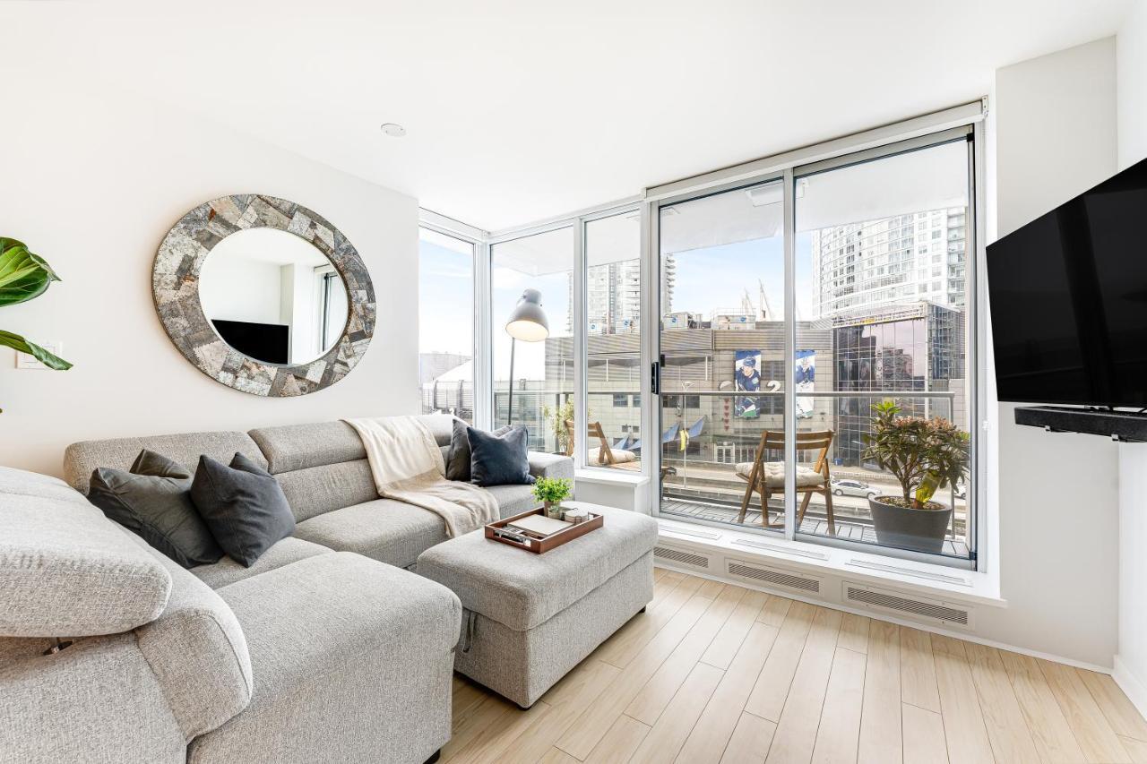 Heart Of Downtown 1 Bd Entire Condo - Pool, Gym, Parking, Office, Ac Vancouver Eksteriør bilde
